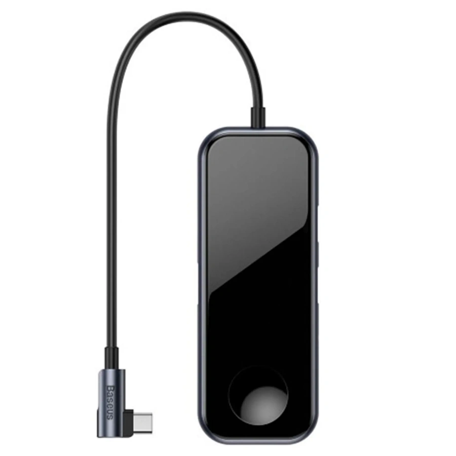 Baseus USB-Hub Superlative Multifunctional HUB (Type-C to 2xUSB3.0 + HDMI + Audio + PD + iWatch) Gray (CAHUB-AZ0G)